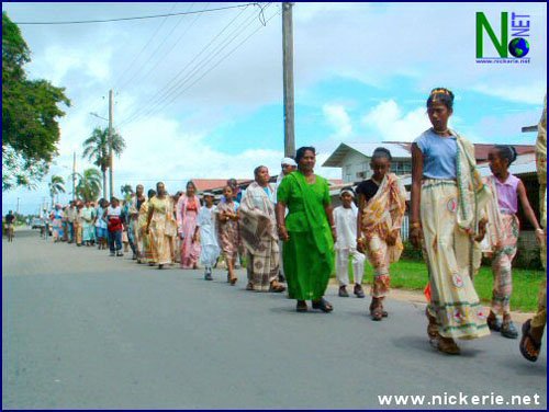 Herdenking Hindostaanse Immigratie Nickerie 01