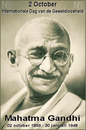 Mahatma Gandhi - De wereld biedt genoeg voor ieders behoefte -  maar niet voor ieders hebzucht.