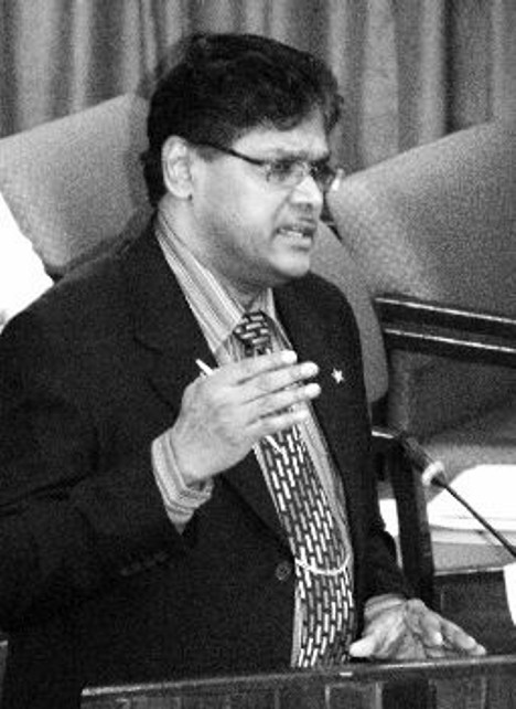 Minister Chandrikapersad Santokhi