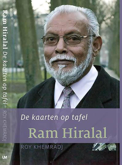 Omslag: Ram Hiralal, de kaarten op tafel.
